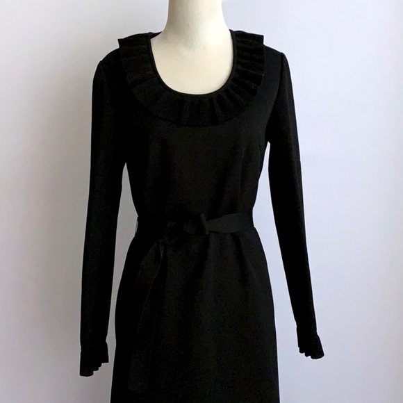 SOLD! VINTAGE Sebastian Black Maxi Dress - Picture 2 of 8